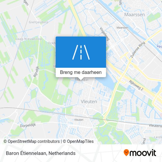Baron Étiennelaan kaart