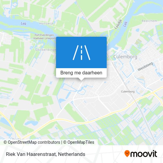 Riek Van Haarenstraat kaart