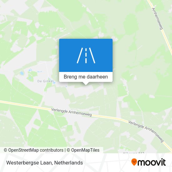 Westerbergse Laan kaart