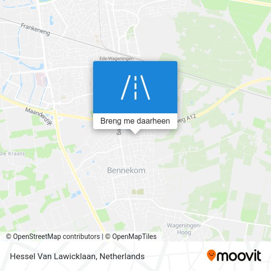 Hessel Van Lawicklaan kaart