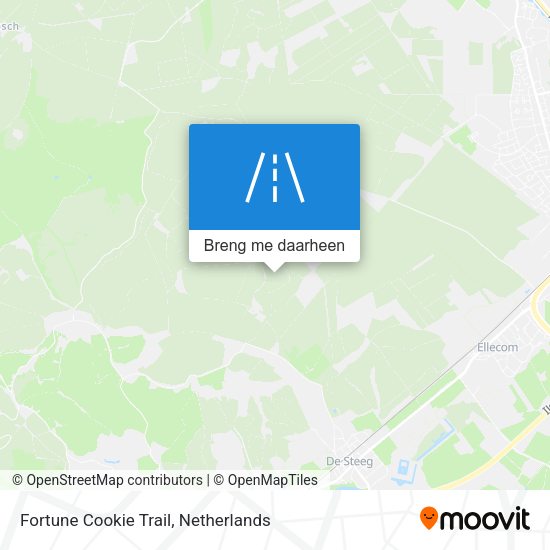 Fortune Cookie Trail kaart