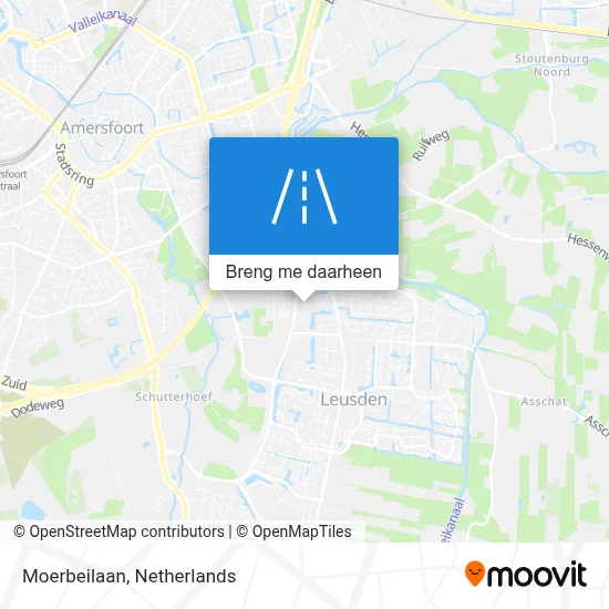 Moerbeilaan kaart