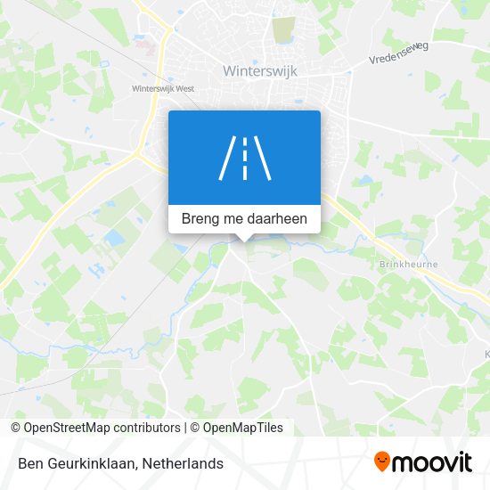 Ben Geurkinklaan kaart