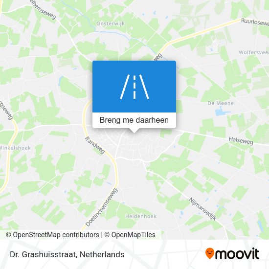 Dr. Grashuisstraat kaart