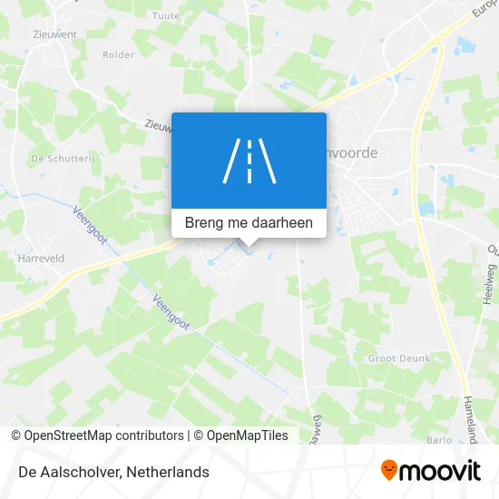 De Aalscholver kaart