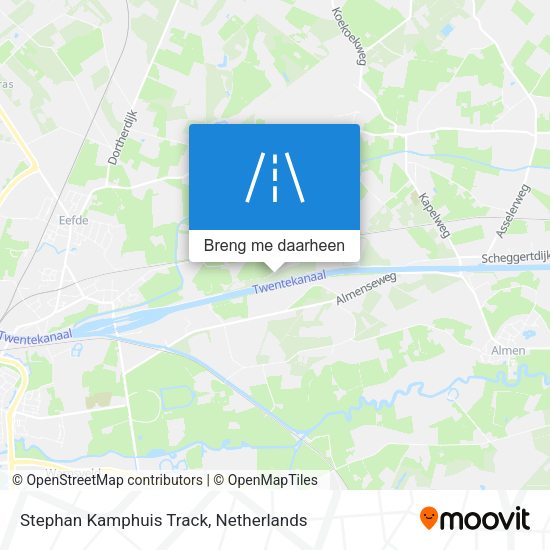 Stephan Kamphuis Track kaart