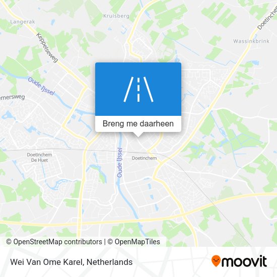 Wei Van Ome Karel kaart