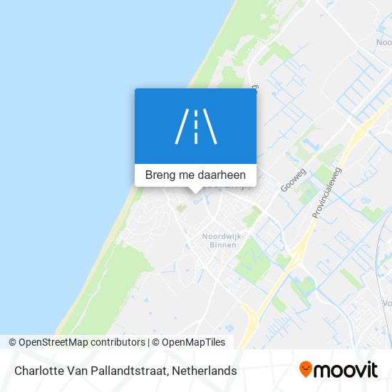 Charlotte Van Pallandtstraat kaart