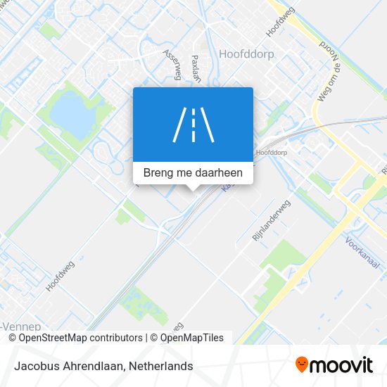 Jacobus Ahrendlaan kaart