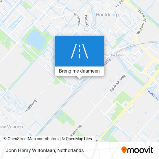 John Henry Wiltonlaan kaart