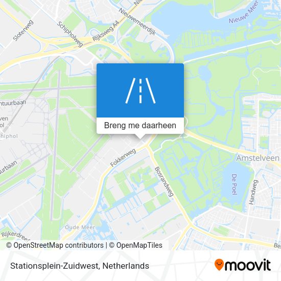 Stationsplein-Zuidwest kaart