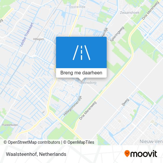 Waalsteenhof kaart
