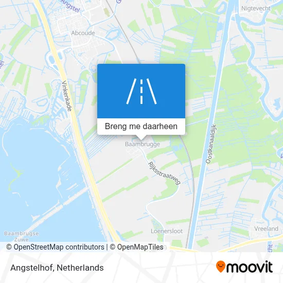 Angstelhof kaart