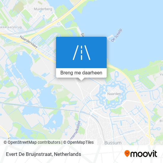 Evert De Bruijnstraat kaart