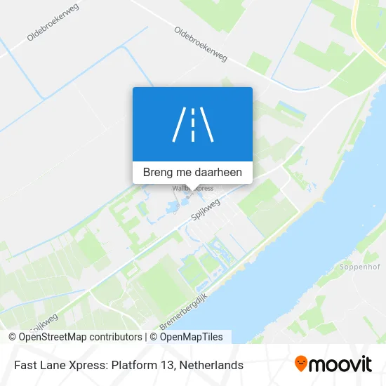 Fast Lane Xpress: Platform 13 kaart