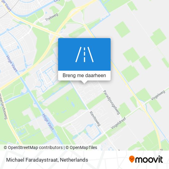 Michael Faradaystraat kaart