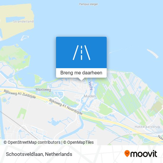 Schootsveldlaan kaart