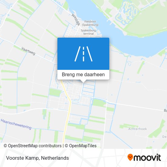 Voorste Kamp kaart