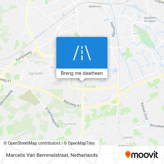 Marcelis Van Bemmelstraat kaart