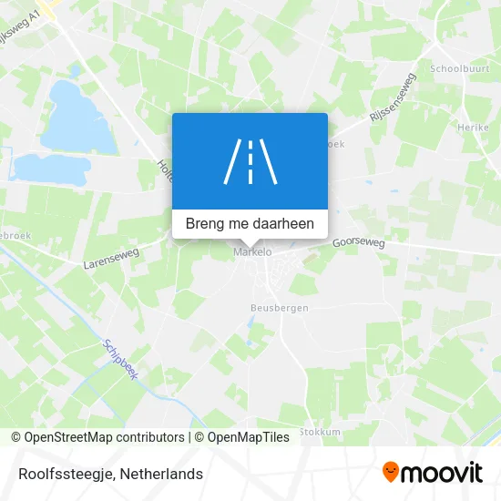Roolfssteegje kaart
