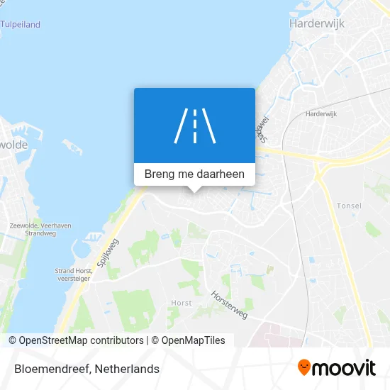 Bloemendreef kaart
