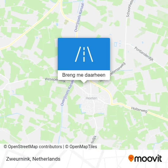 Zweurnink kaart