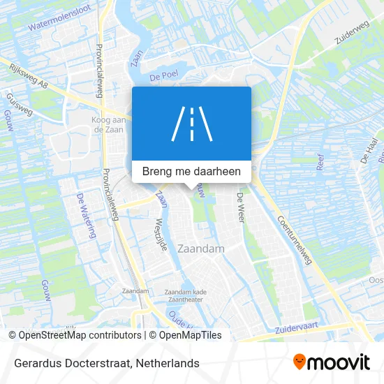 Gerardus Docterstraat kaart