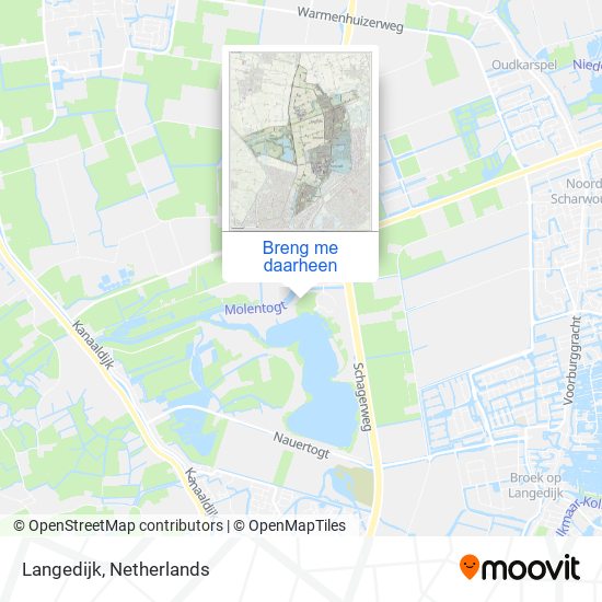 Langedijk kaart