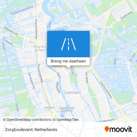 Zorgboulevard kaart