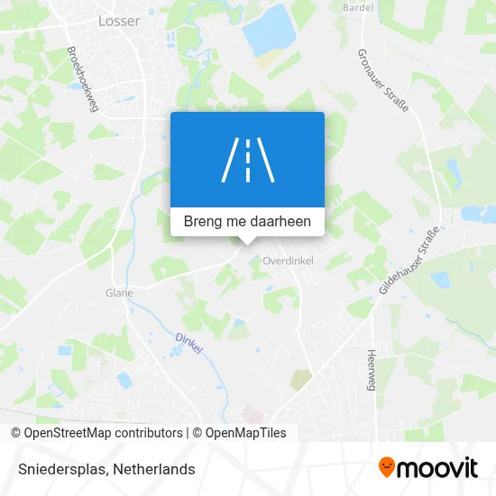 Sniedersplas kaart