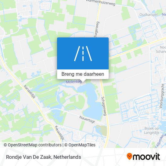 Rondje Van De Zaak kaart