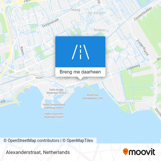 Alexanderstraat kaart