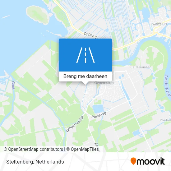 Steltenberg kaart