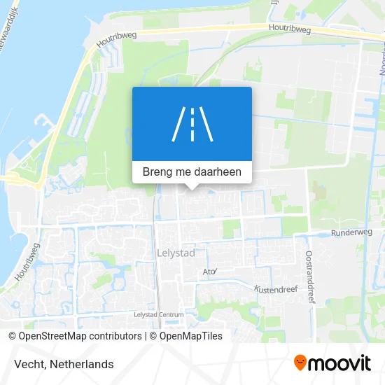 Vecht kaart