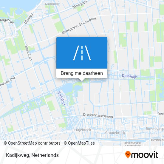 Kadijkweg kaart