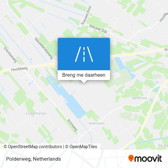 Polderweg kaart