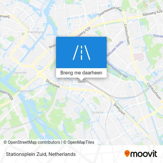 Stationsplein Zuid kaart
