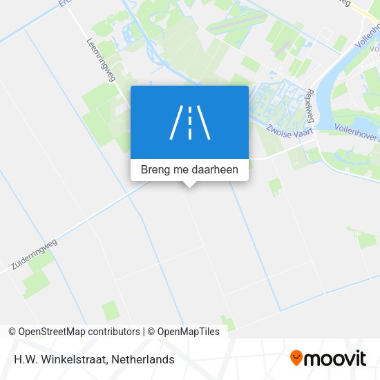 H.W. Winkelstraat kaart