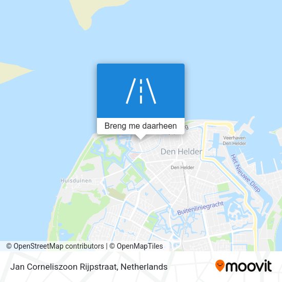 Jan Corneliszoon Rijpstraat kaart