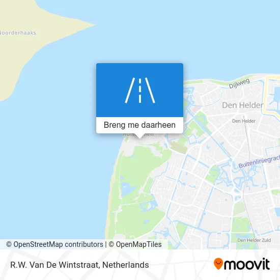 R.W. Van De Wintstraat kaart