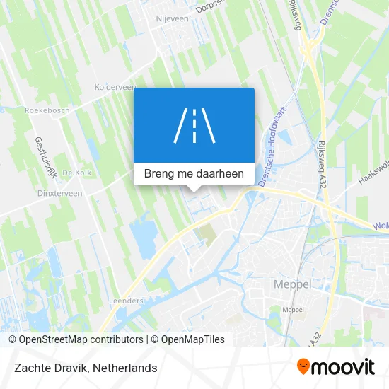 Zachte Dravik kaart