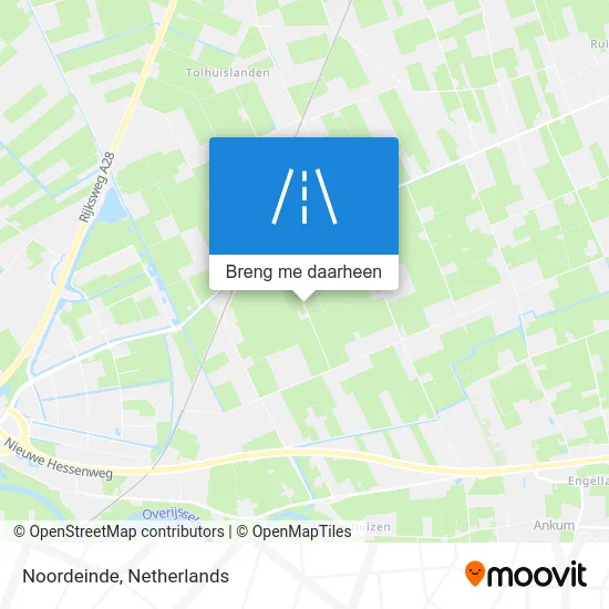 Noordeinde kaart