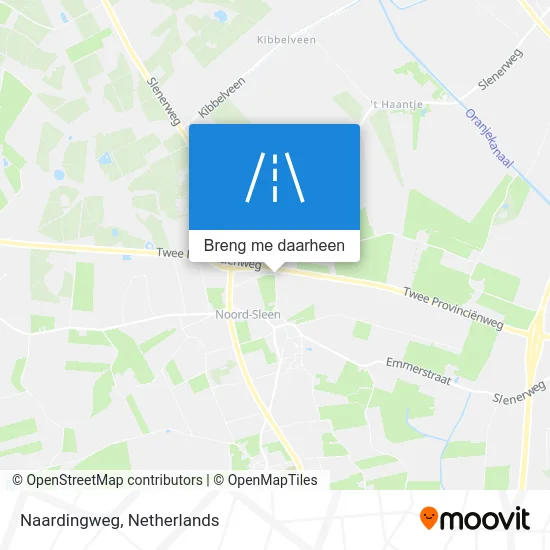 Naardingweg kaart