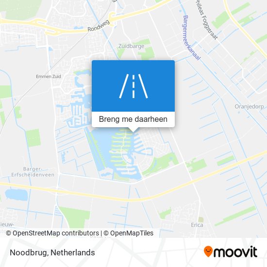 Noodbrug kaart