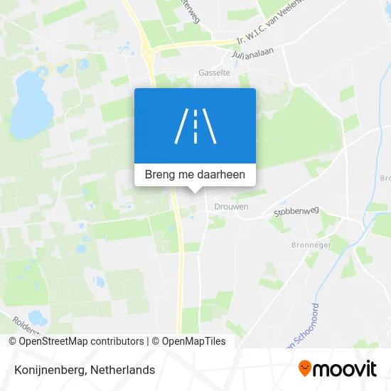 Konijnenberg kaart