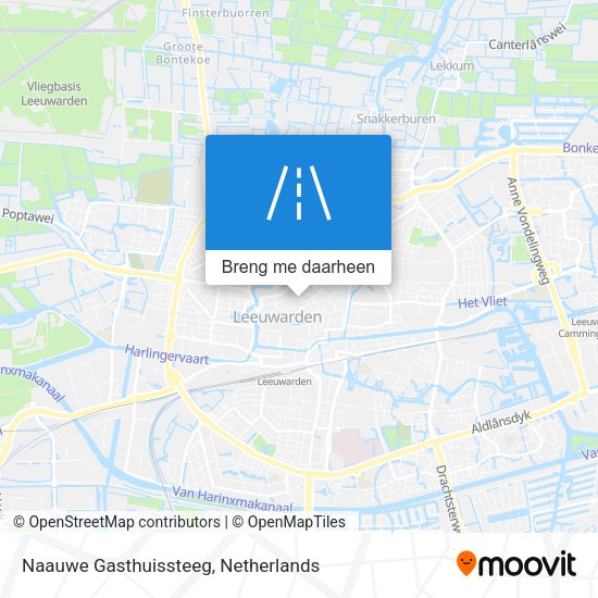 Naauwe Gasthuissteeg kaart