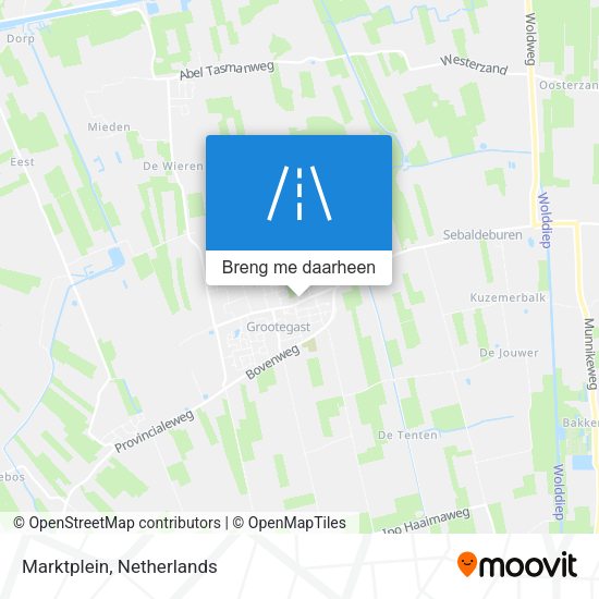 Marktplein kaart