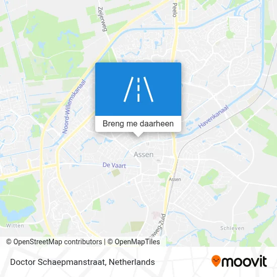 Doctor Schaepmanstraat kaart