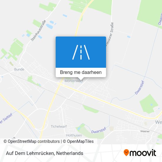 Auf Dem Lehmrücken kaart