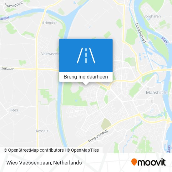Wies Vaessenbaan kaart